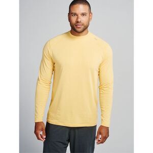 tasc Carrollton Long Sleeve Fitness T-Shirt Yellow Medium